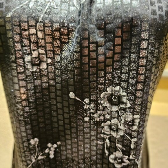 Vintage Artex Fashions Y2K  2 pc S Animal Print Long Sleeve W Cutout Neckline - Picture 10 of 14